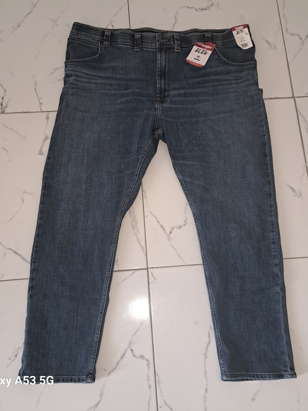 Wrangler Men's Blue Stretch Jeans